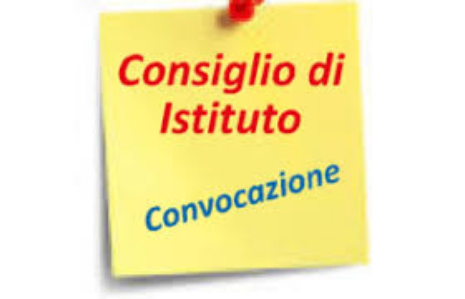 Convocazione prima seduta del Consiglio di Istituto per il triennio 2018/2021